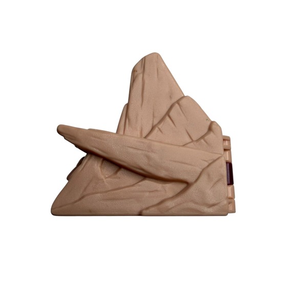 Disney Lion King Pride Rock Micro Playset Tan Vintage 1990's 90s COMPLETE - Picture 2 of 5